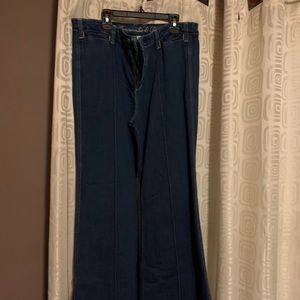 Bell bottom jeans
